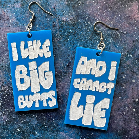 Big Butts Acrylic Earring
