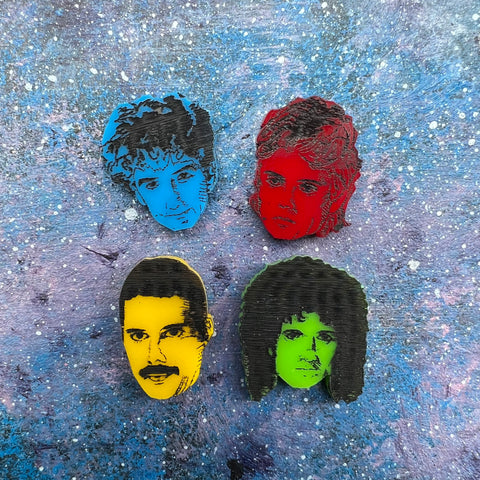 Queen Acrylic Earrings
