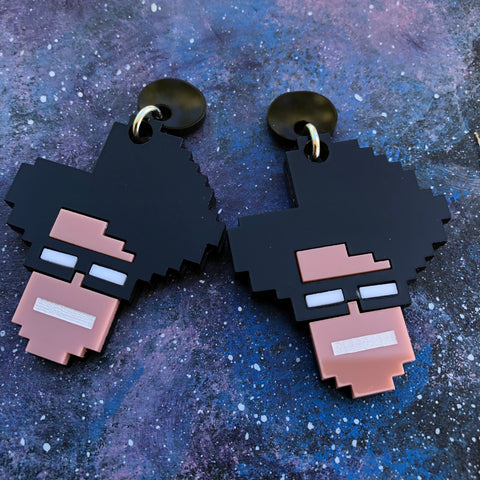 Moss Dangle earrings IT Crowd