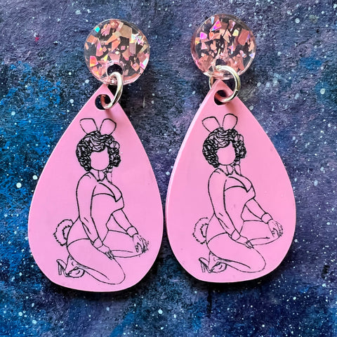 Dolly Easter? Acrylic Brooch