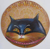 PREORDER CLOSED BM Cat Acrylic Brooch Violet Cooper Collab