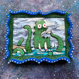 PREORDER CLOSED Sea Monster Acrylic Brooch Violet Cooper Collab