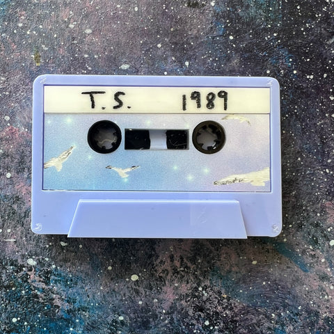 LIMITED ORDER 1989 tape acrylic brooch