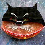 PREORDER CLOSED BM Cat Acrylic Brooch Violet Cooper Collab