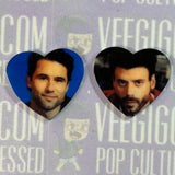 Mini heart pins