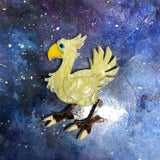 ARCHIVED CHOCOBO Acrylic Brooch
