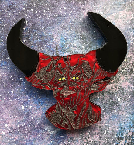 Darkness Acrylic Brooch Legend