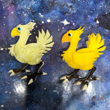 ARCHIVED CHOCOBO Acrylic Brooch