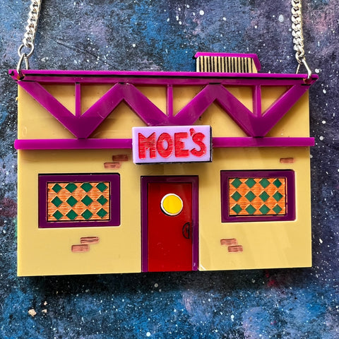 PREORDER LIMITED Moe’s Tavern Acrylic Necklace