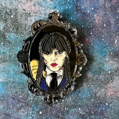 Woe Acrylic Brooch