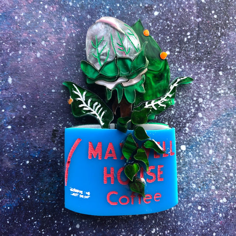 ARCHIVED Sassy Audrey II Acrylic Brooch
