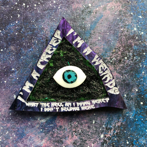 Creep Acrylic Brooch Radiohead