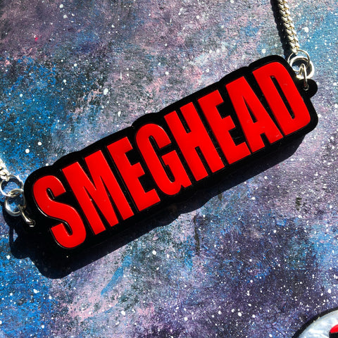 SMEGHEAD acrylic necklace