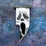 Scream Knife Acrylic Brooch