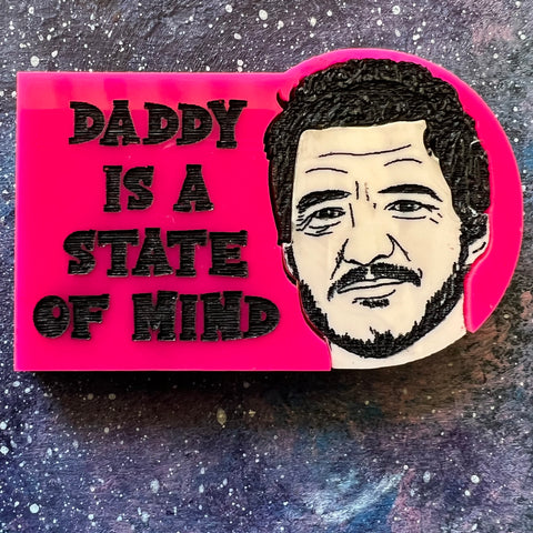 State of mind Acrylic Brooch