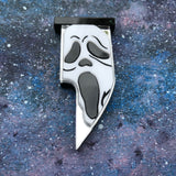 Scream Knife Acrylic Brooch